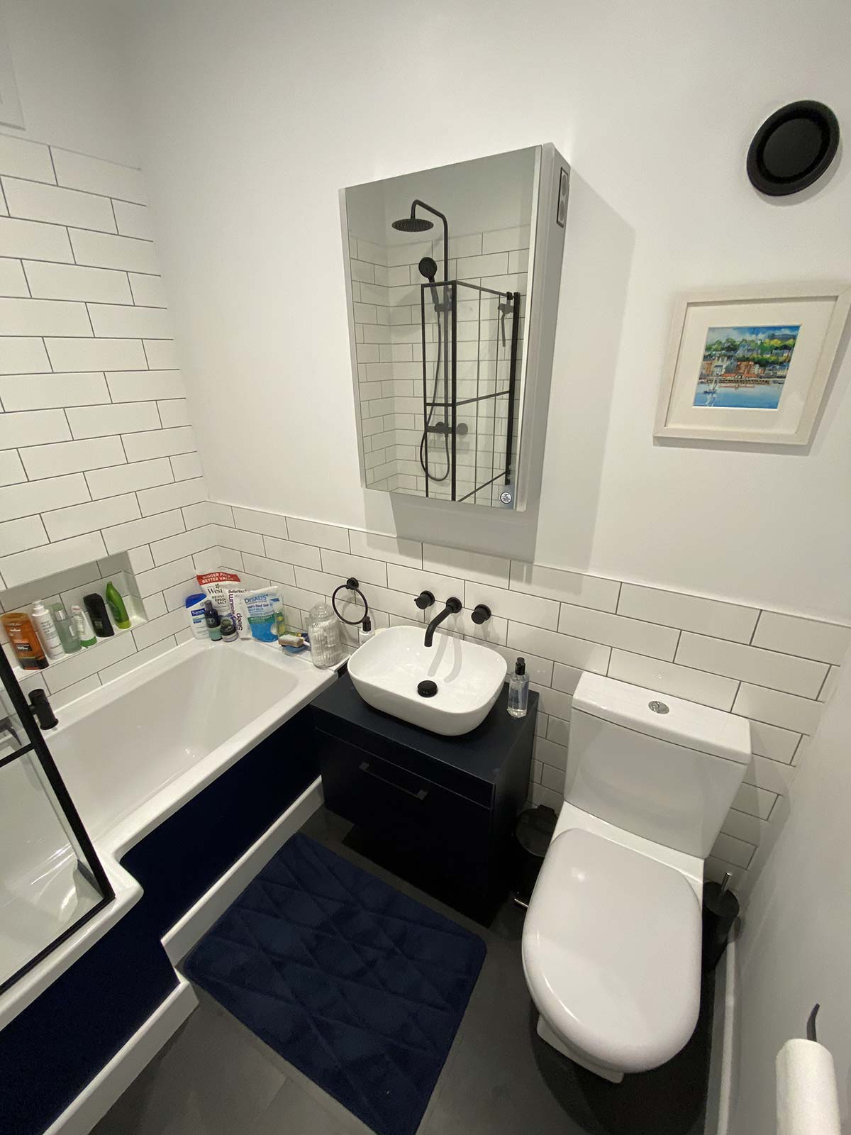 Dumbarton Road Bathroom renovation O'Rourke Joinery